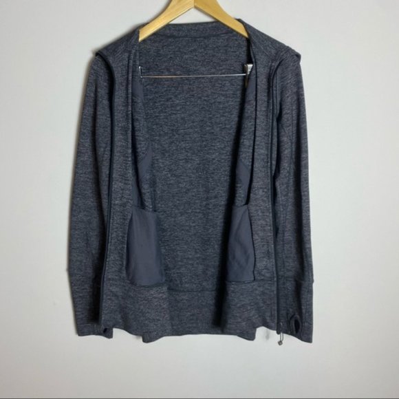 LULULEMON In Stride Jacket Heathered Coal & Grey - Picture 4 of 12